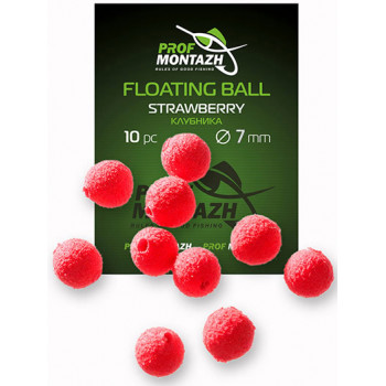 Насадка Floating Ball ProfMontazh 7mm Клубника  "Strawberry"