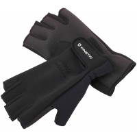 Перчатки Kinetic Neoprene Half Finger Glove L Black