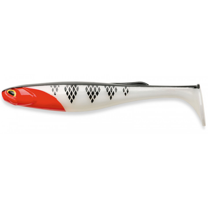 Силикон FishUp RAM Shad 10.5" (1шт) #357 - Red Head