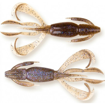 Силікон Keitech Crazy Flapper 2.0" #462T Electric Smoke Craw 1шт