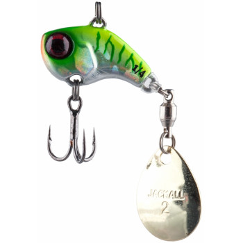 Тейл-спинер Jackall Deracoup 1/2oz 14g HL Chartreuse Back Tiger