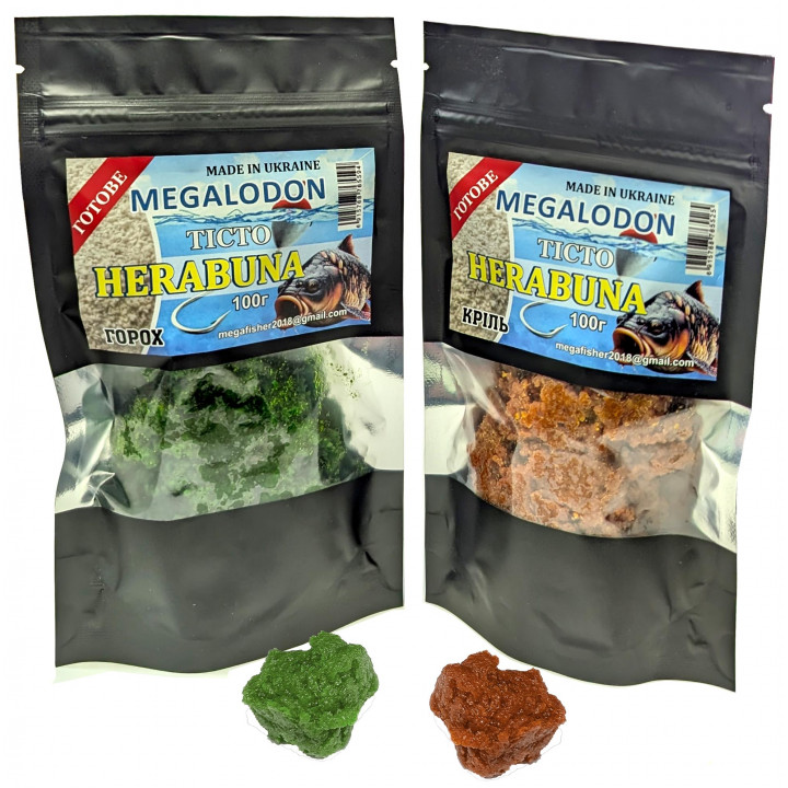 Тесто MEGALODON HERABUNA 100g Опарыш