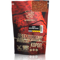 Прикормка INTERKRILL Premium Карп-Клубника-Банан 1kg