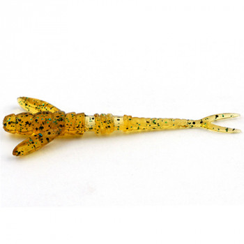 Силікон FishUp Flit 1.5 "10шт # 036 Caramel Green & Black