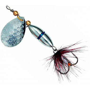 Блесна Kinetic Fizz 7g Silver/Blue Ribbon
