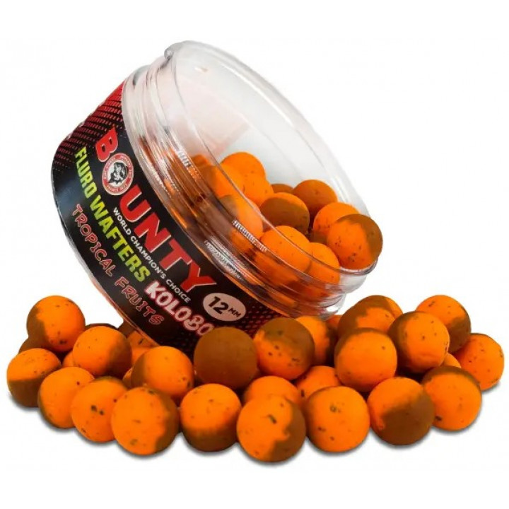 Бойлы Bounty Fluro-вафтерс Kolobok Tropical Fruits (Тропические фрукты) 8mm  