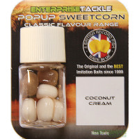 Штучна кукурудза Enterprise Pop-Up Nutrabaits -Coconut Cream #White/beige