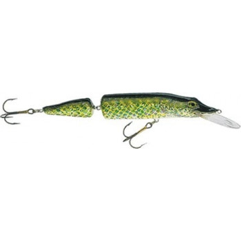 Двухсоставной воблер Jaxon Holo Select Pike 2-section 13g 0.8-2.5m Плавающий P 12cm