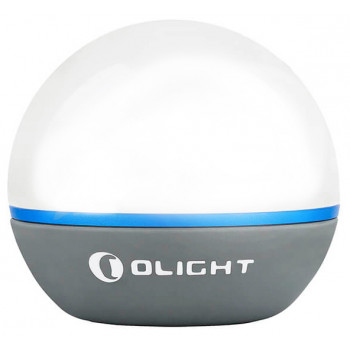 Фонарь Olight Obulb Grey белый/красный свет USB-зарядка; Доп. крепление; инструкция