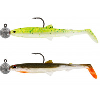 Силикон Westin BullTeez R 'N R  9.5cm 7g #4/0 Dark Water Mix 5 (2шт/уп)