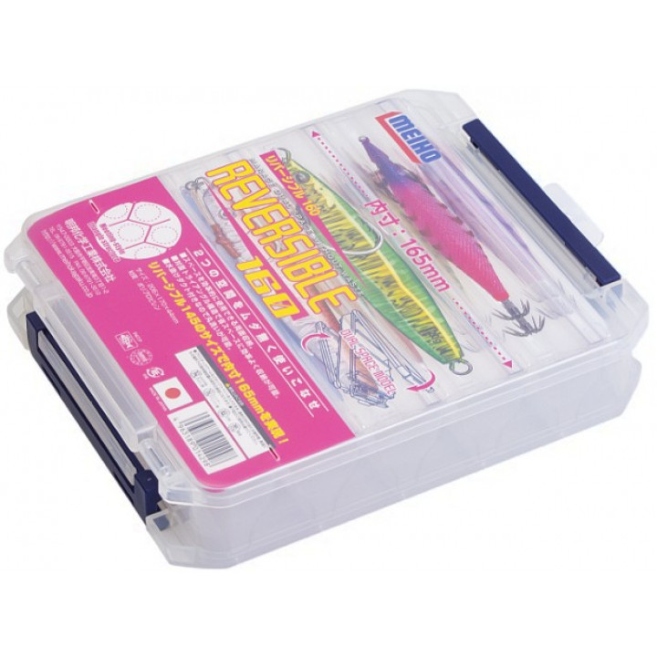 Коробка Meiho Reversible 160 206х170х44mm Сlear