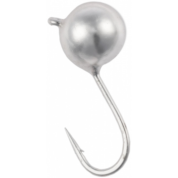 Мормышка вольфрамовая Viking Fishing Round 0.19g 2.5mm Silver (1шт)