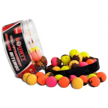 Бойлы BOUNTY BITURBO KRILL / STRAWBERRY Mix-цветов 14mm