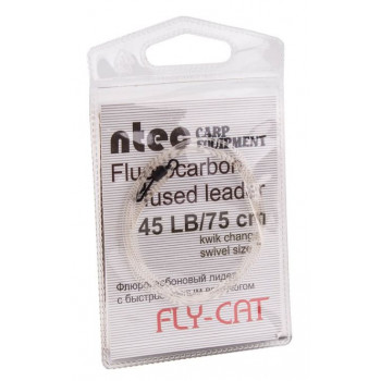 Лідкор флюро Ntec FlyCat 45Lb 0,75m