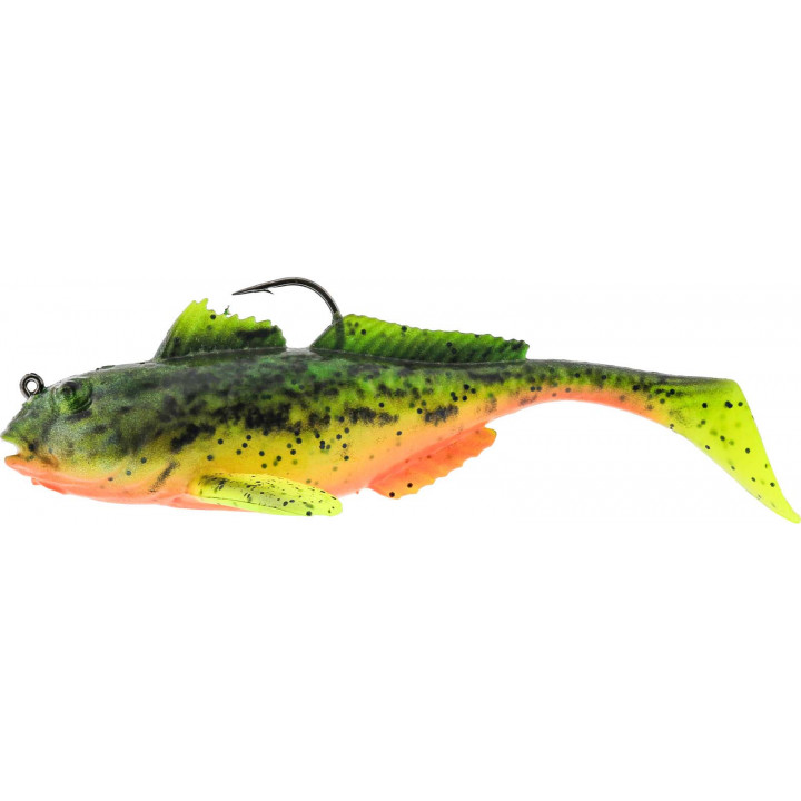 Силикон Westin Gunnar The Goby R2F 10.0cm #3/0 17g Fire Goby (1шт/уп)