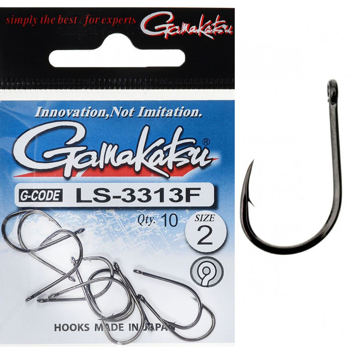 Гачок Gamakatsu LS-3313F Ring Eye №08 14шт