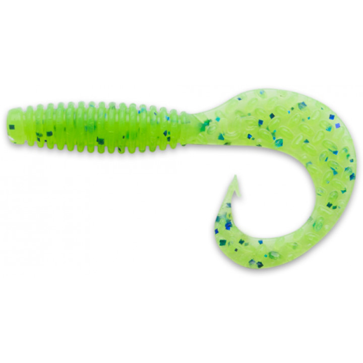 Силикон UPSTREAM Swirl 3" (6шт) #313 green apple