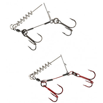 Оснастка Savage Gear SS Corkscrew Stinger 2x#1 23kg 2шт. 61761
