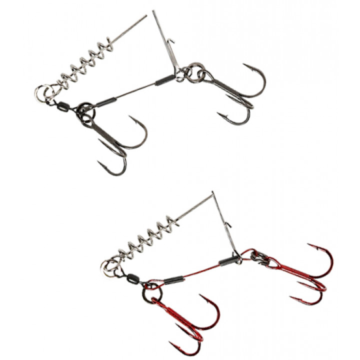 Оснастка Savage Gear SS Corkscrew Stinger 2x#1 23kg 2шт. 61761