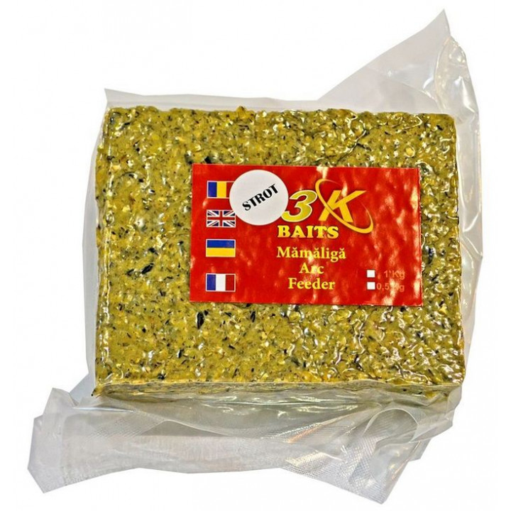 Підгодовування 3Kbaits Мамалига Strot (Макуха) 0.5kg