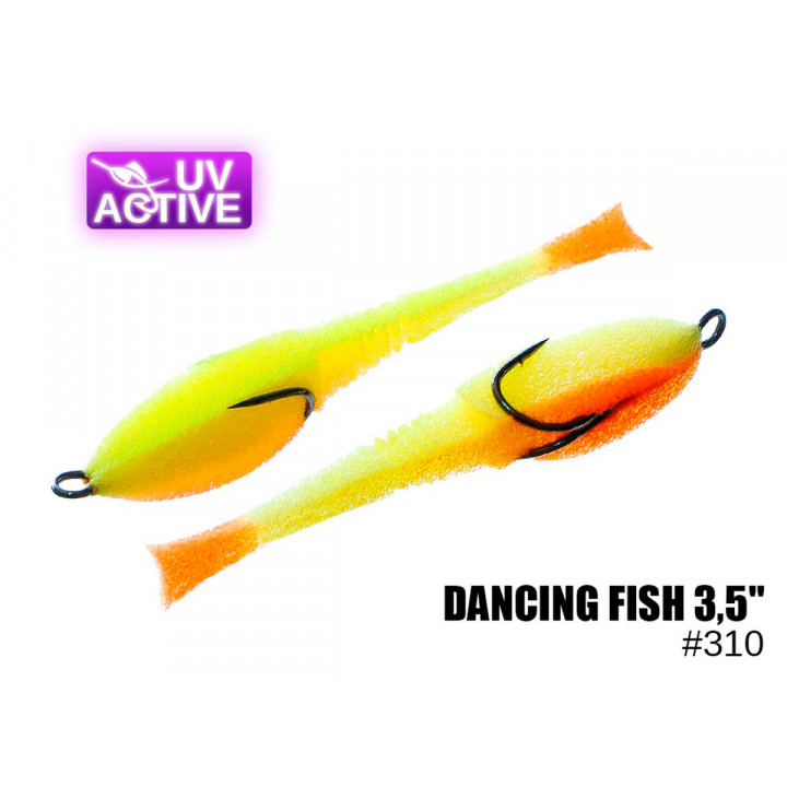 Поролоновая приманка ПрофМонтаж Dancing Fish 3.5" #310