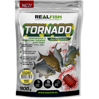 Прикормка REAL FISH TORNADO Фидер Кукуруза Бондюэль 900g