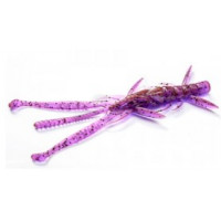 Силикон FishUp Shrimp 3.6" (7pcs.), #016 - Lox/Green & Black