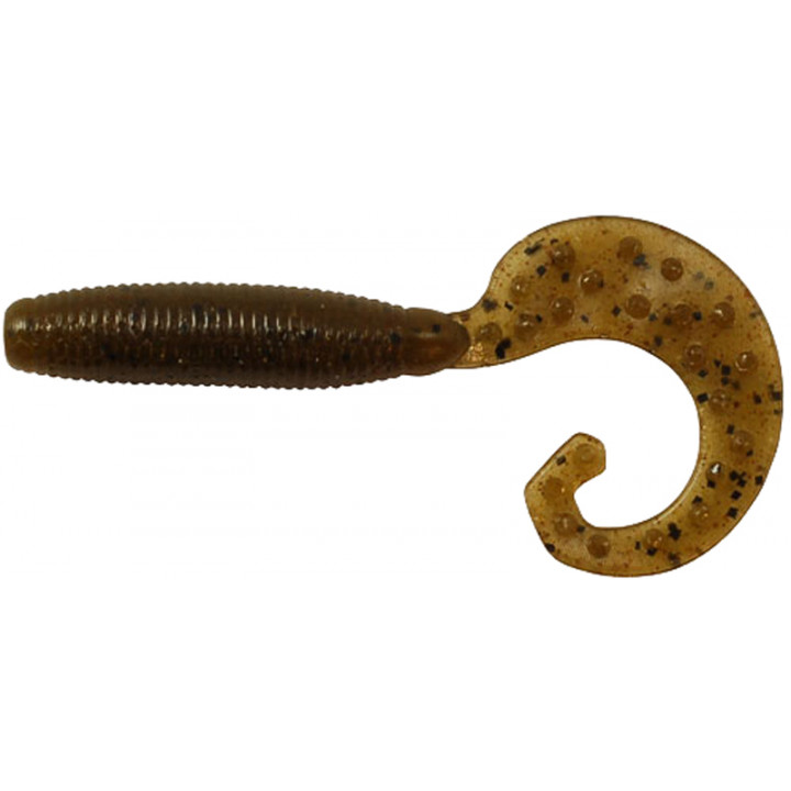 Силикон Reins Fat G-Tail Grub 3" 002 Green Pumpkin (12 шт/уп)