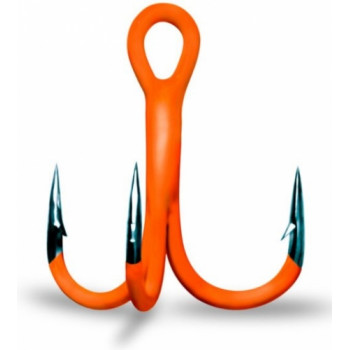 Тройник Gurza Round Treble ST-36 UV Orange K-1509 1шт