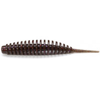 Силикон FishUp Tanta 3" (6шт) #050 - Green Pumpkin Brown/Red & Purple