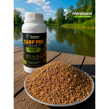 Тісто HerabunaFishing Carp Pro Коноплі 500ml