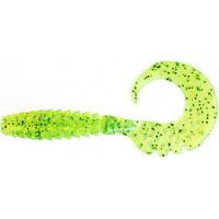 Силикон FishUp Fancy Grub 2.5" 10шт #026 Flo Chartreuse Green