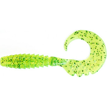 Силикон FishUp Fancy Grub 2.5" 10шт #026 Flo Chartreuse Green