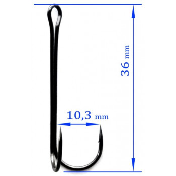 Гачок Kumho DOUBLE HOOK LIGHT 800 № 2
