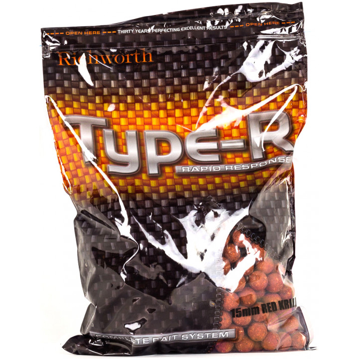 Бойли Richworth Original 15mm Red Krill Type R 1 kg