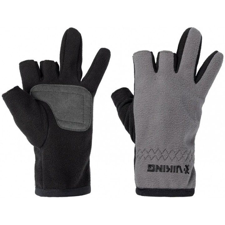 Перчатки Viking Fishing Ice Master Gloves XL (fleece) grey-graphite