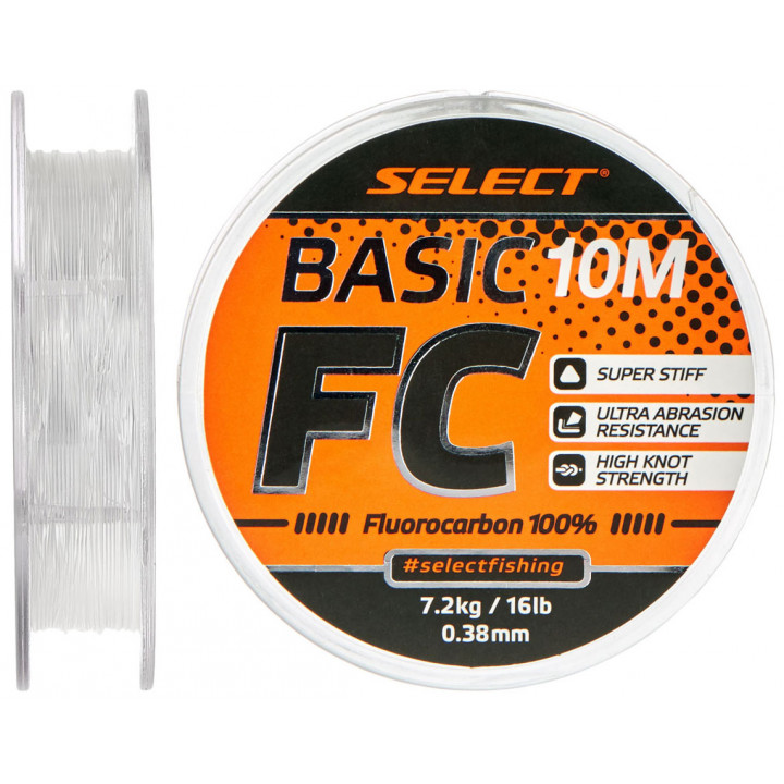 Флюорокарбон Select Basic FC 10m 0.28mm 10lb/4.3kg