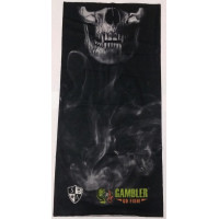 Бафф Gambler Face Shield Black Skull