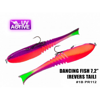Поролоновая рыбка ПрофМонтаж Dancing Fish 7.2" (reverse tail) #112