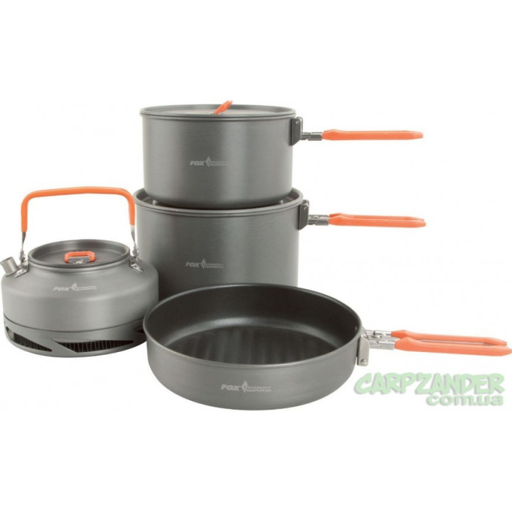 Набір посуду Fox Cookware Large 4pc Set (non stick pans)