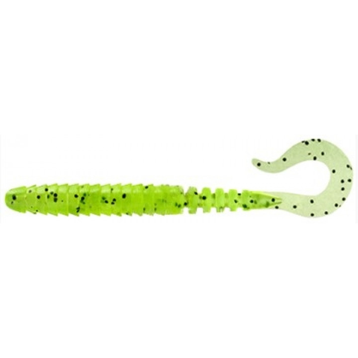 Силикон FishUp Vipo 3.6" (8шт) #055 - Chartreuse/Black