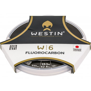 Флюорокарбон Westin W6 ST1 Fluorocarbon 0.65mm 25.1kg 55.4lbs 50m