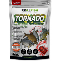 Прикормка REAL FISH TORNADO Универсал КРИЛЬ 900g