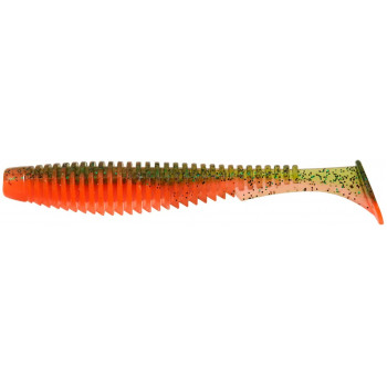 Силикон FishUp U-Shad 3.5" (8шт) #205 - Watermelon Flo Orange
