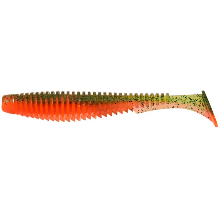 Силикон FishUp U-Shad 3.5" (8шт) #205 - Watermelon Flo Orange