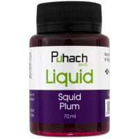Ликвид Puhach Baits Liquid 70 ml - Squid Plum (Кальмар Слива)