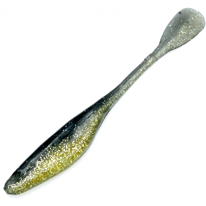 Силикон Gambler Flapp'n Shad 6" Smoke & Gold 1шт
