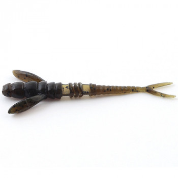 Силікон FishUp Flit 1.5 "10шт # 043 Watermelon Brown Black