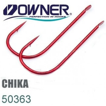 Гачок Owner 50363 Chika №10 Red 12шт