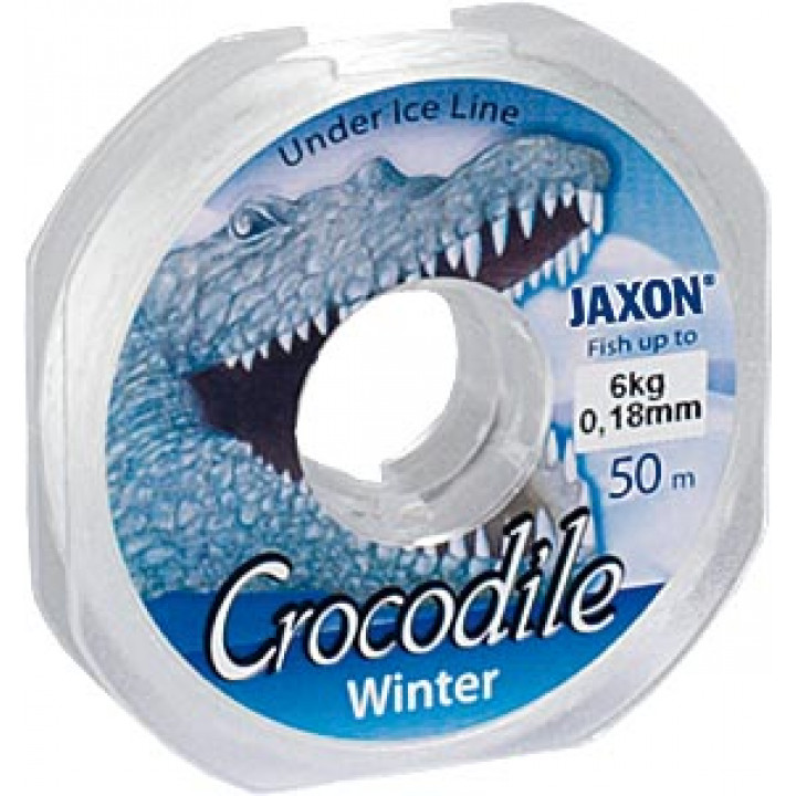 Зимняя леска Jaxon Crocodile Winter 0.18mm 50m